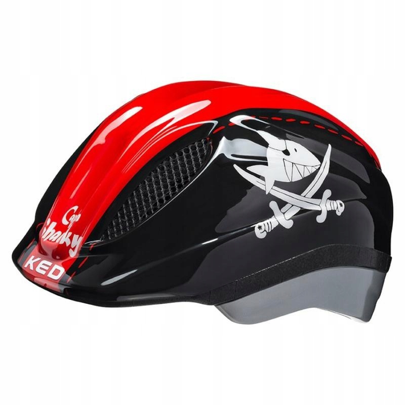 Ked Přilba Meggy II Originals dětské vzor Sharky red S (46-51 cm)