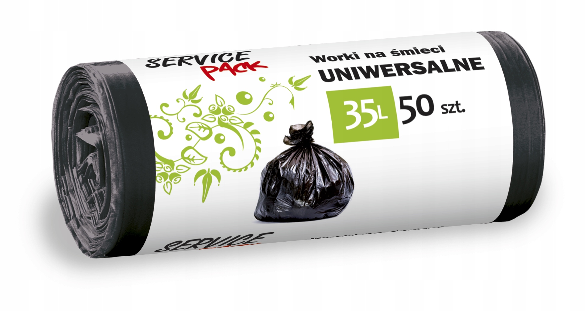 

Worki Na Śmieci Mocne Hdld 35L 50szt Service Pack