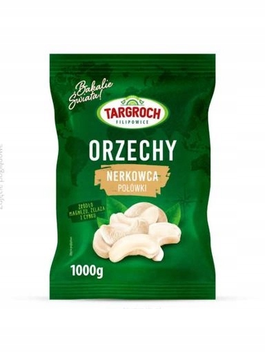 2x Targroch Kešu ořechy půlky 1 kg