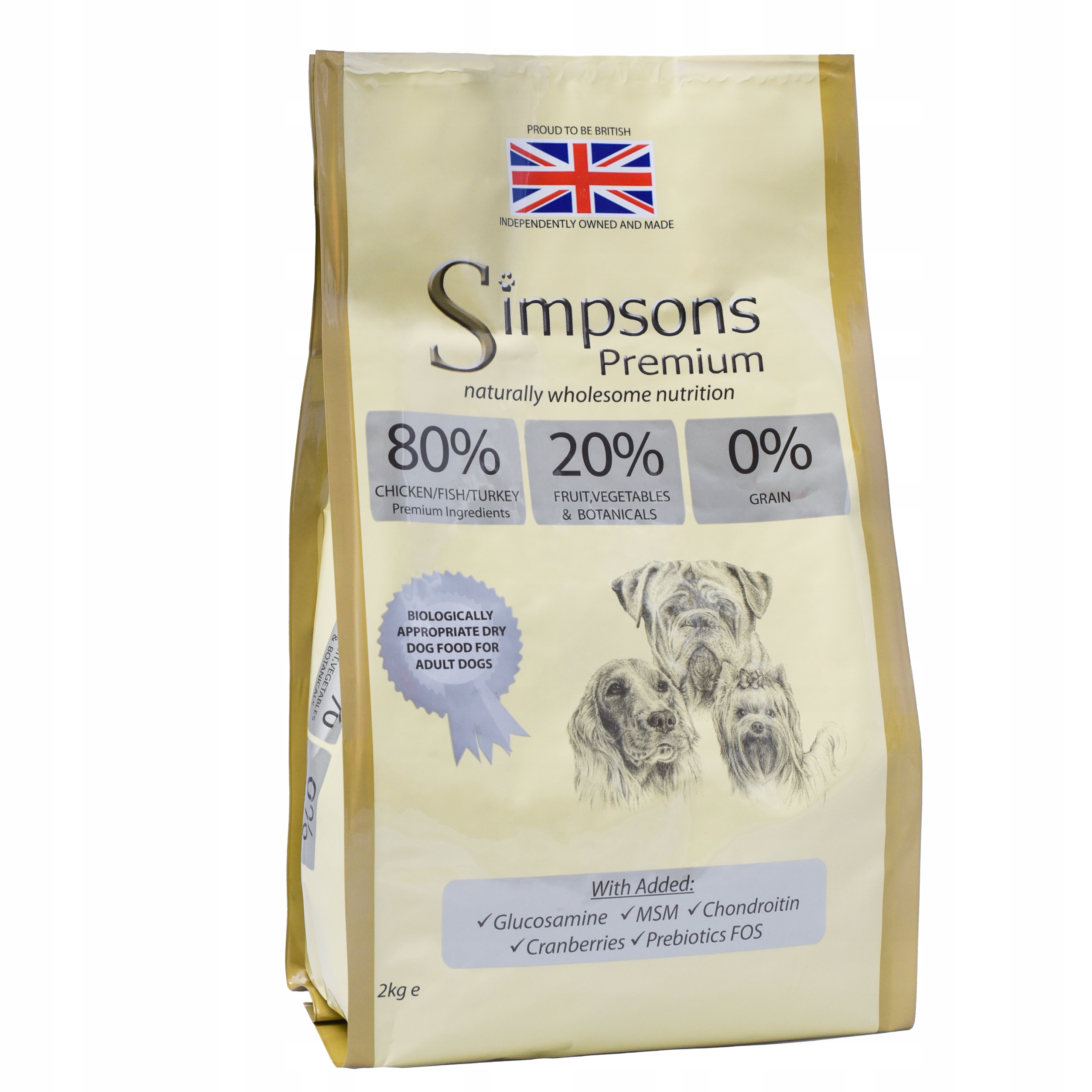 Simpsons Premium 80/20 Adult mięso i ryby 2kg