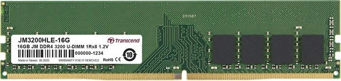 Pamäť Ram DDR4 Transcend 16 Gb 3200 22