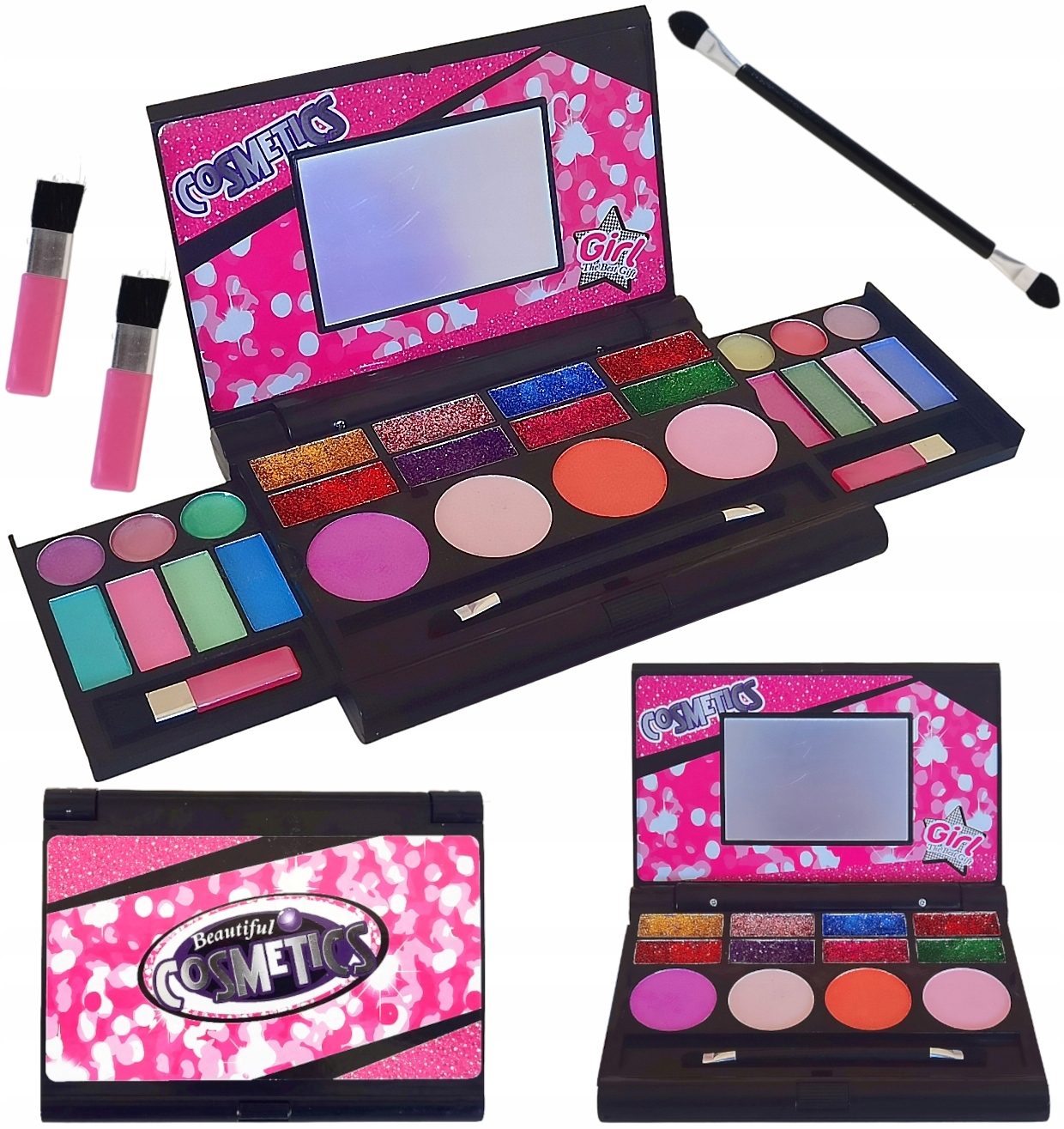 

Zestaw Kosmetyków Makeup Do Malowania Makijażu