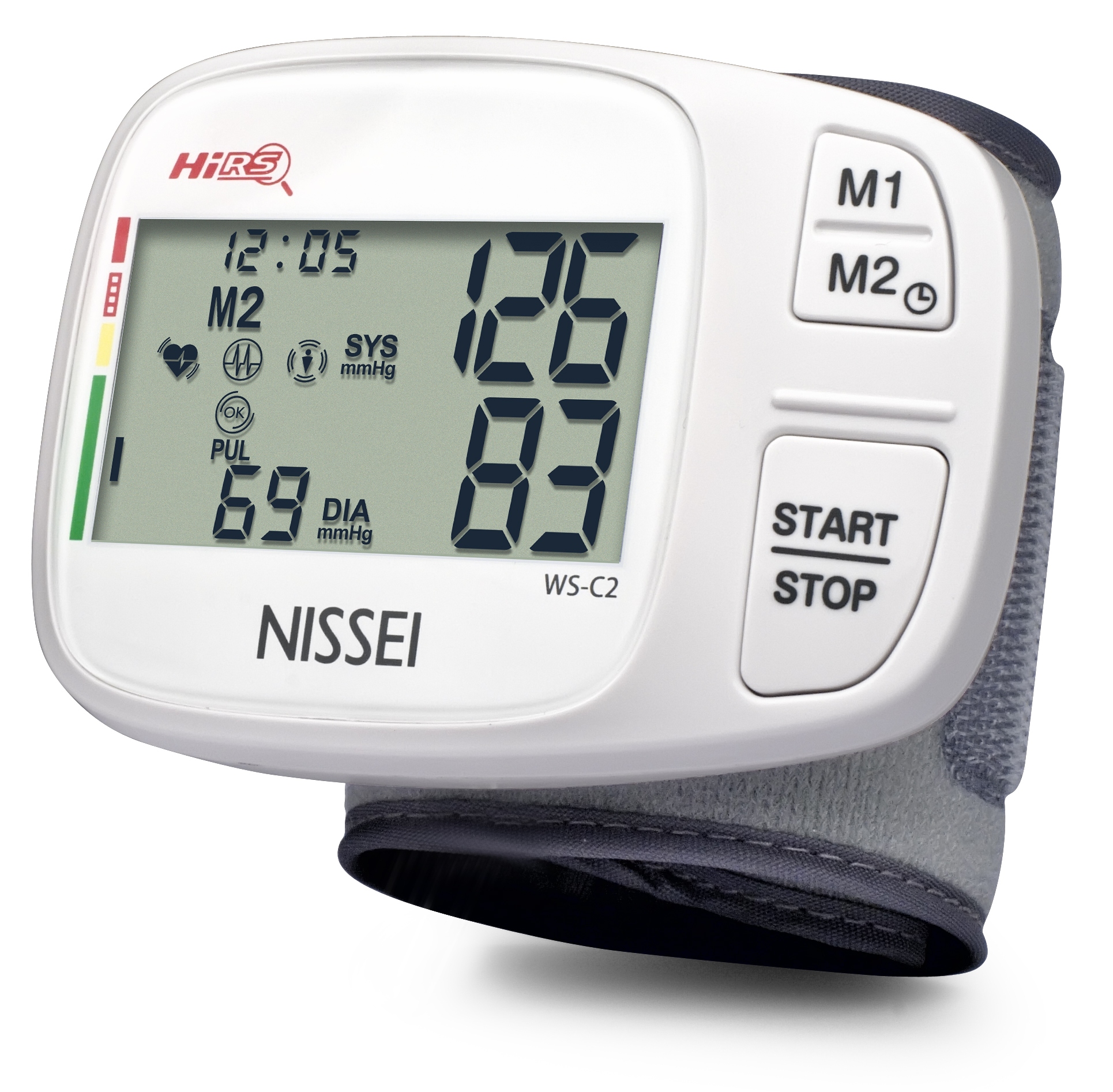 Japoński Ciśnieniomierz nadgarstkowy automatyczny Nissei WS-C2