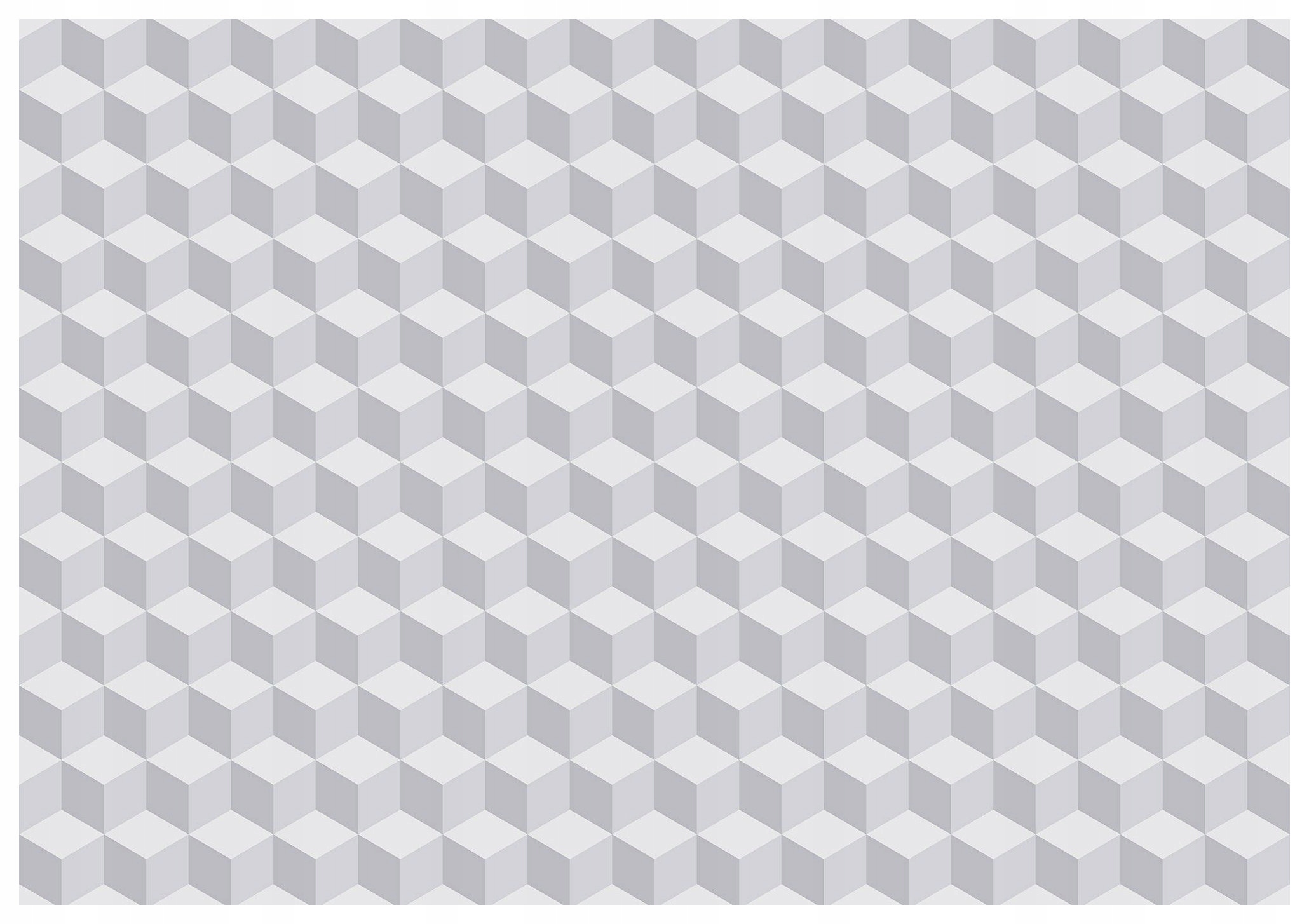 Geometrické tapety Kostky Iluze prostoru šedý vinyl 416x290 lepidlo