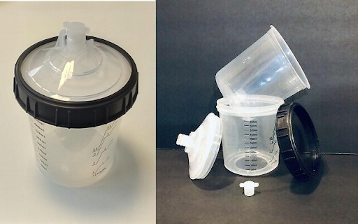 PPS MUGS PAINT SET-600ML 50PCS 190 POI