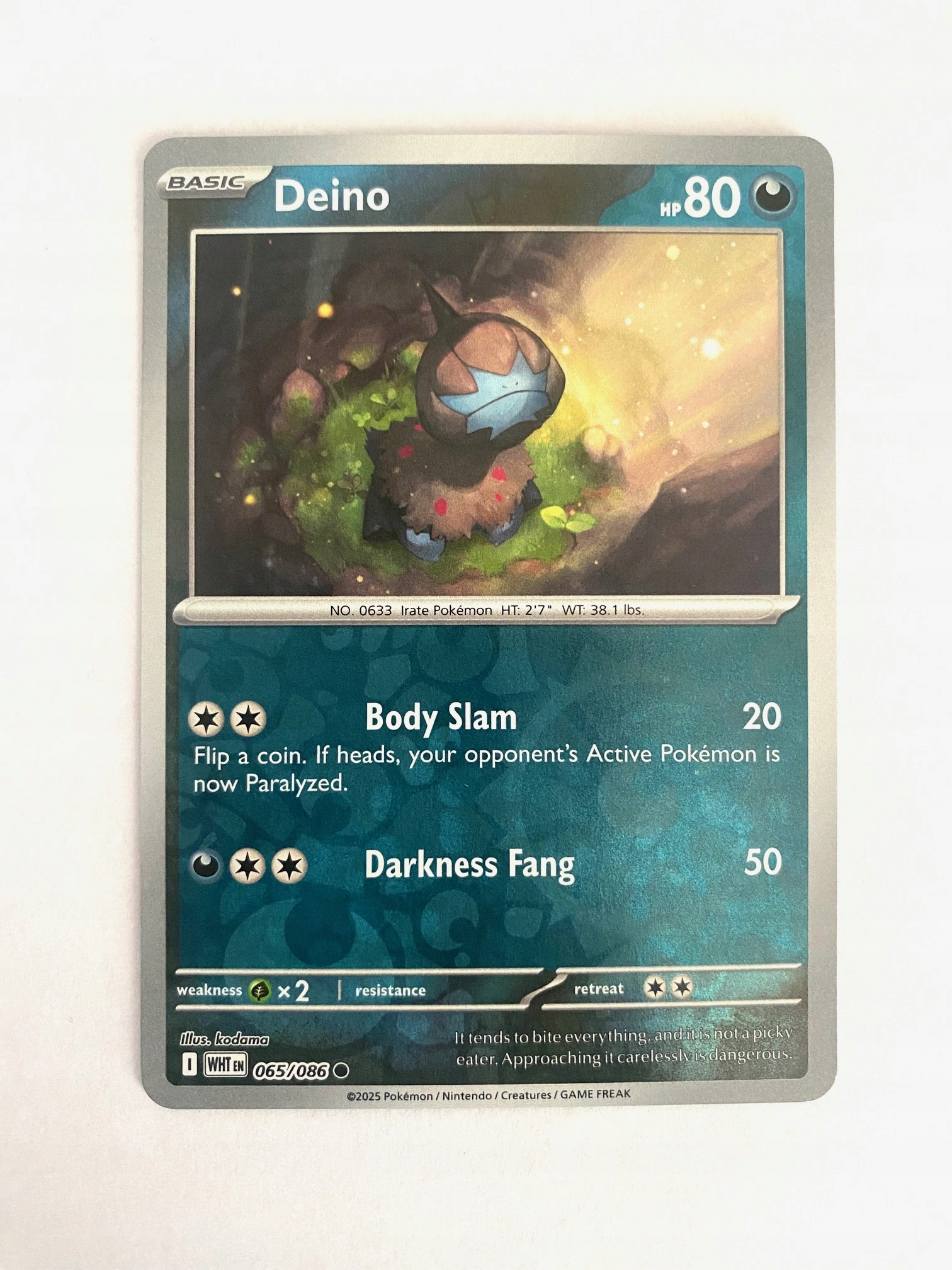 White Flare Reverse 065/086 Deino