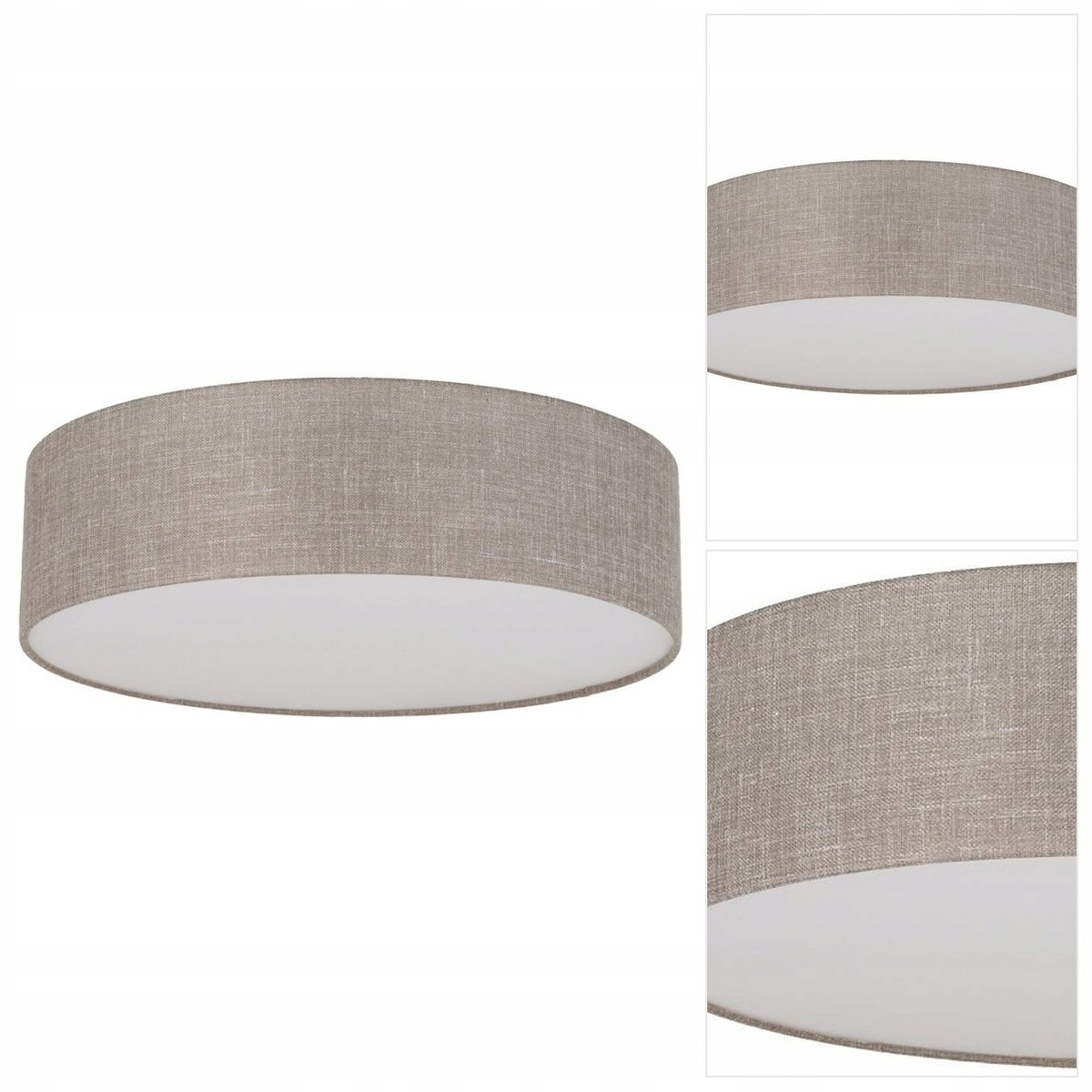 Stropní svítidlo Rondo šedá klasická 78 cm do kanceláře Tk Lighting