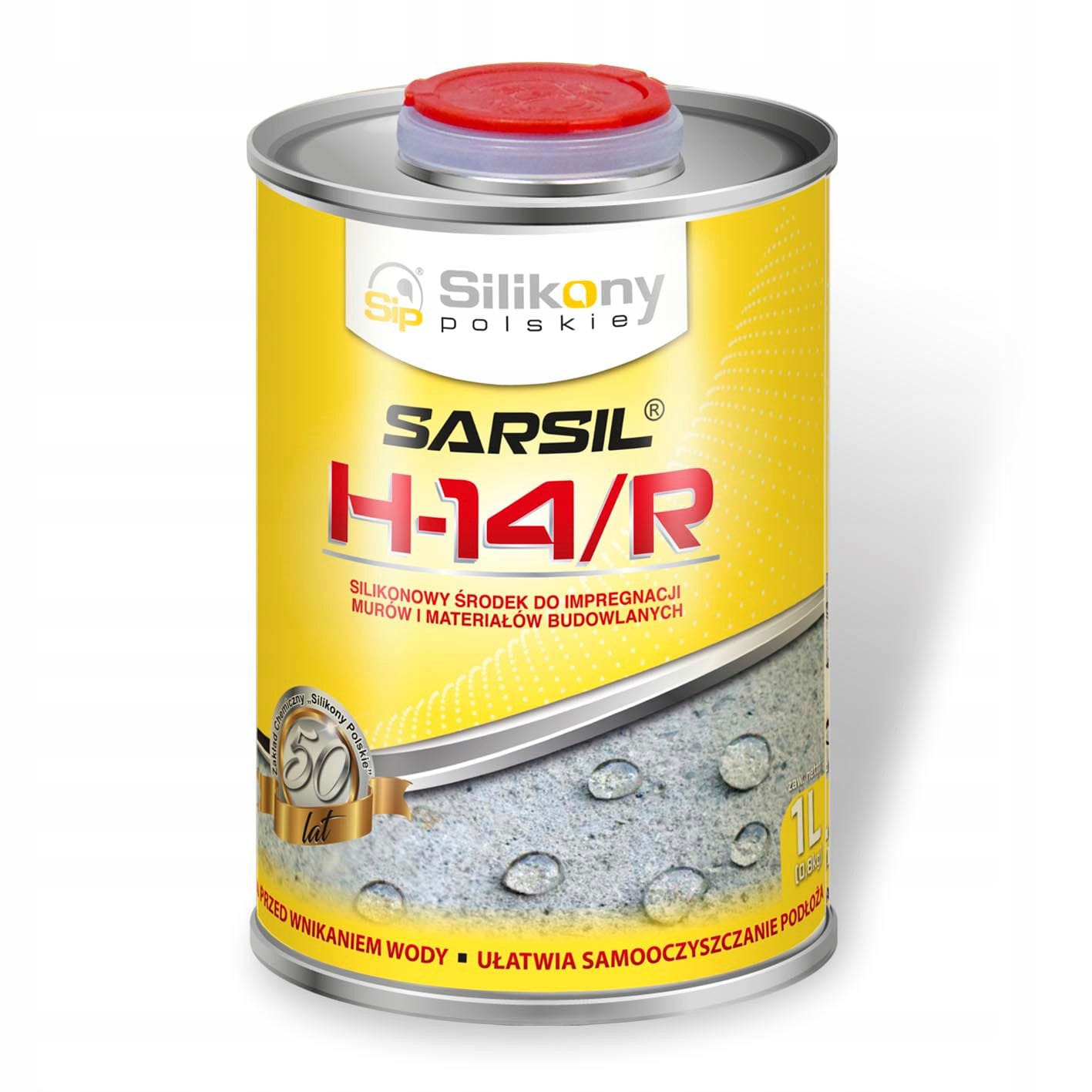 

Impregnat do betonu silikonowy Sarsil H-14/R 1L