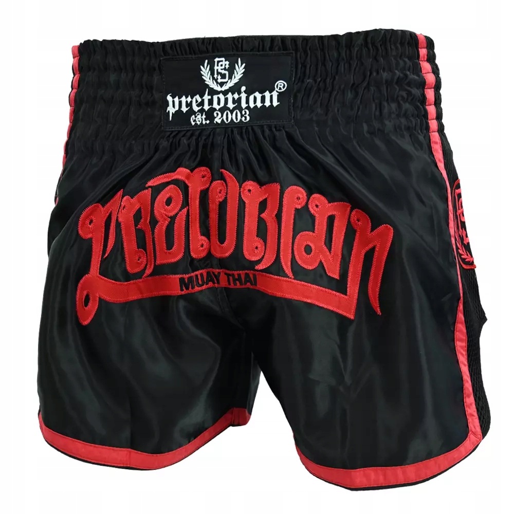 Krátké kraťasy Pretorian Muay Thai Elite Mma kickboxové šortky L