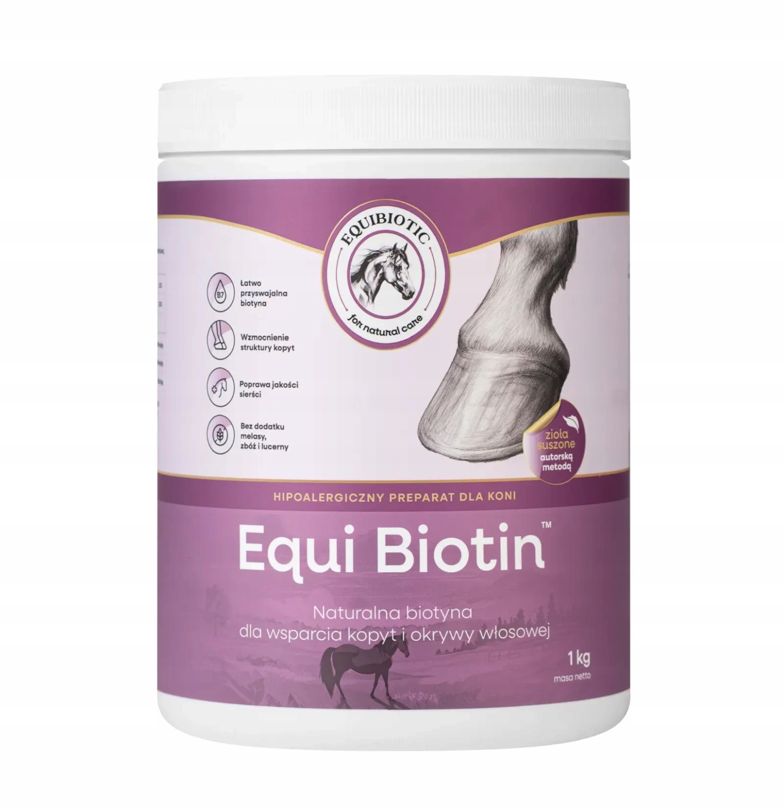 Equibiotic EquiBiotin biotyna dla kopyt 1 kg