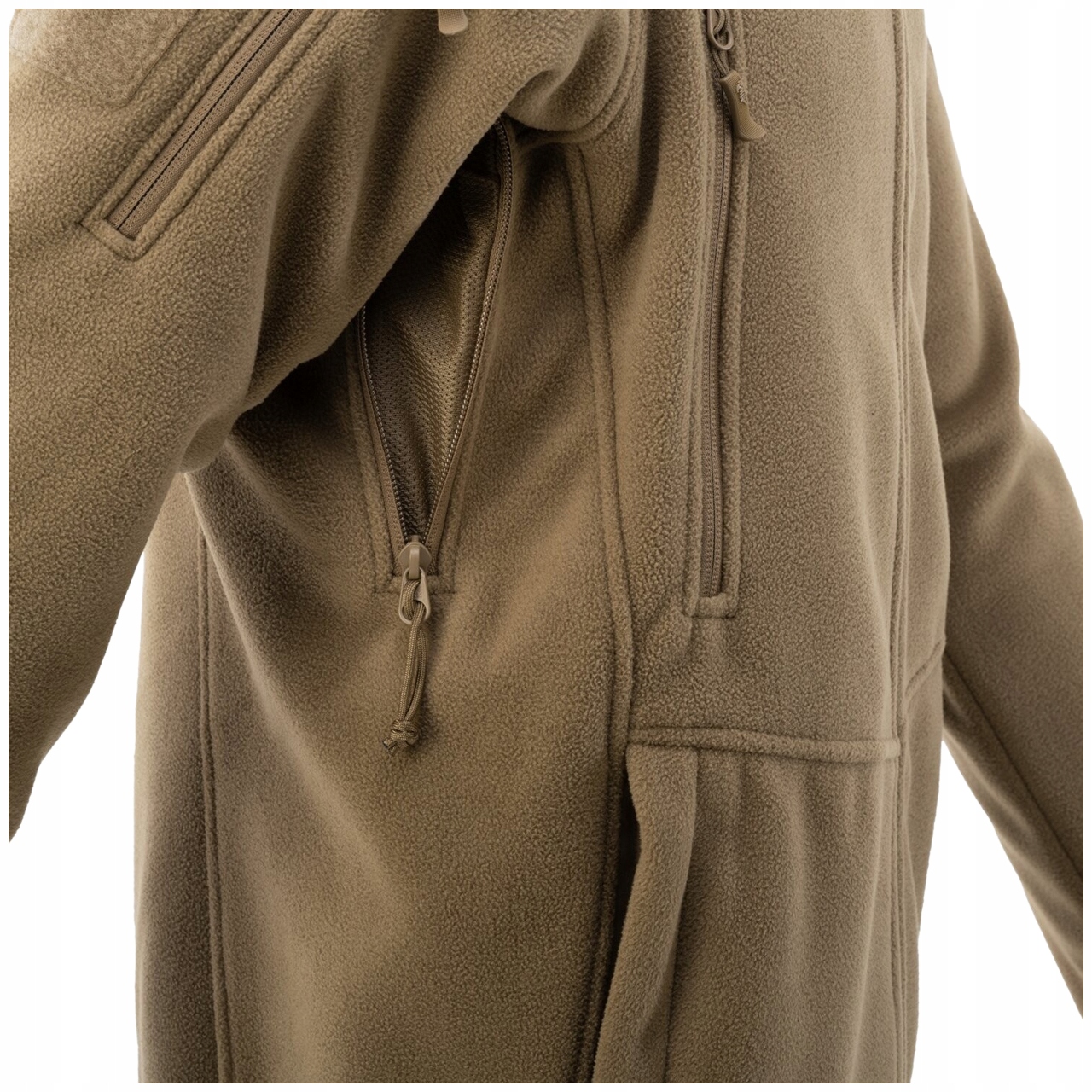 Bluza Męska Polarowa Helikon Patriot MK2 Hybrid z kapturem Tiger Stripe 3XL Liczba kieszeni 7