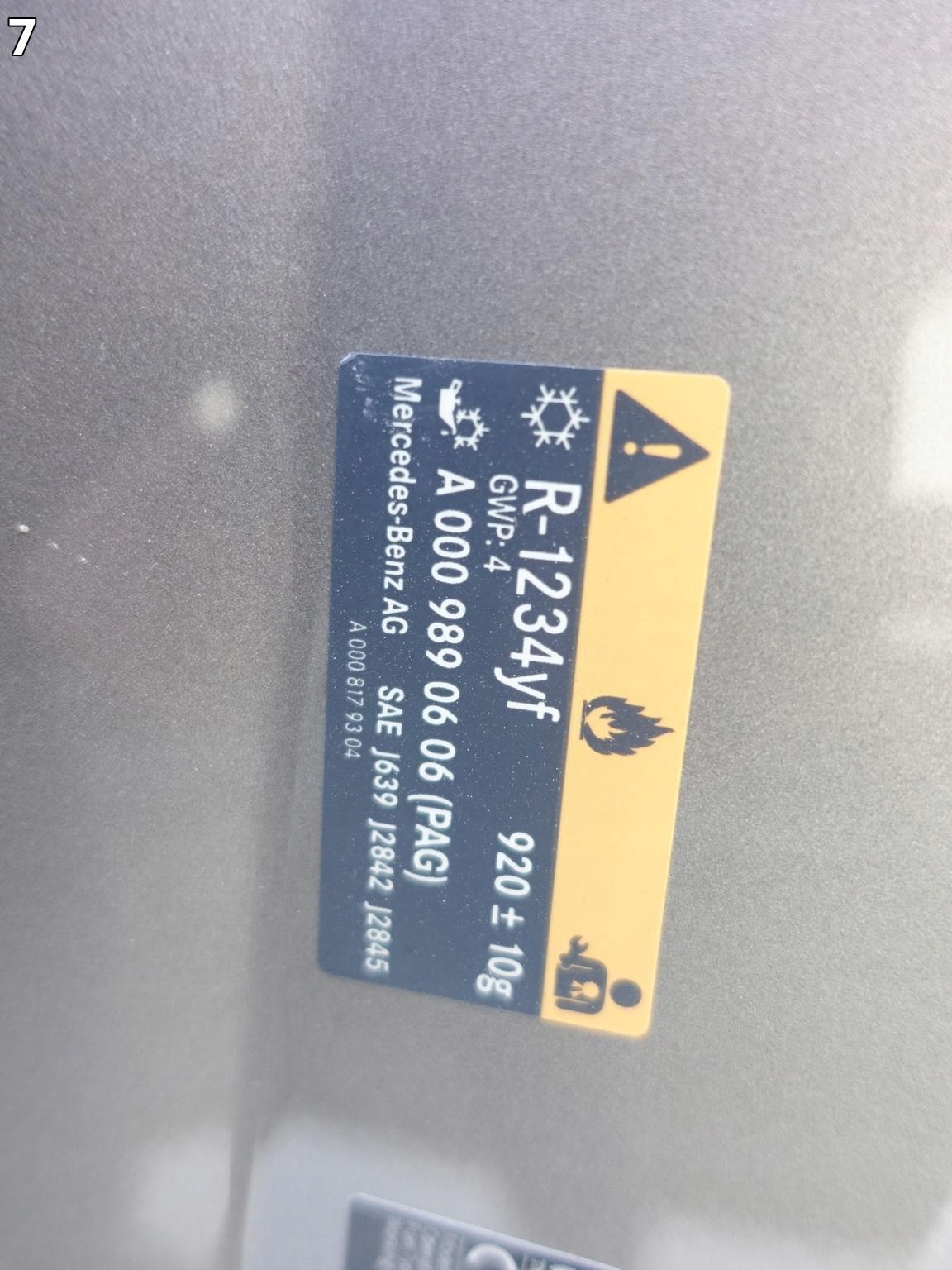 MERCEDES GLS X167 19- bonnet front *PO GRADOBICIU*