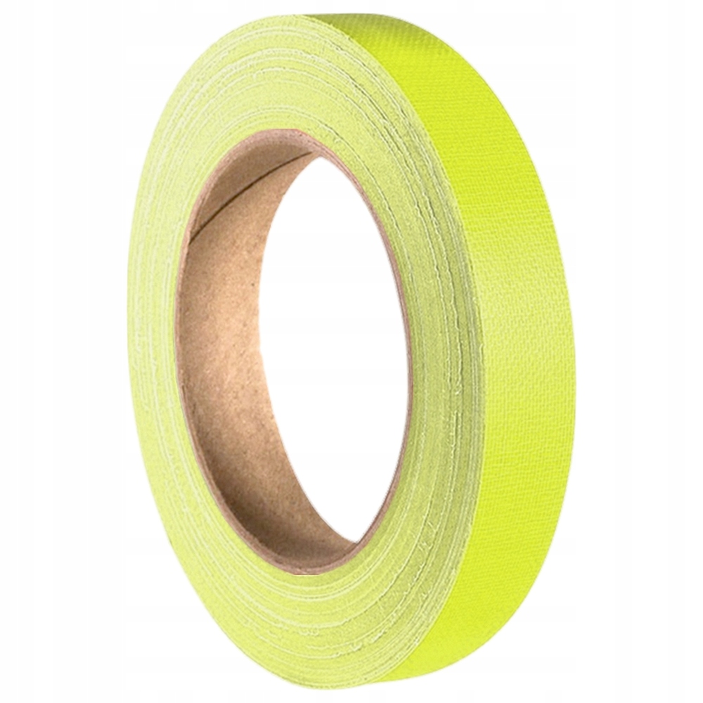 TAŚMA GAFA OPISOWA NEONOWA GAFFER FLUO UV 19mm MAT