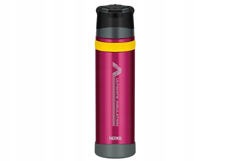 Thermos termos do warunków ekstremalnych 900 ml z kubkiem, bordowy