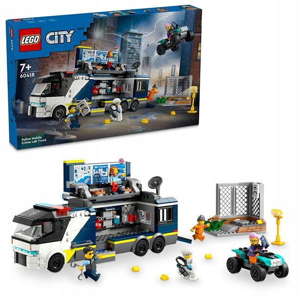 Lego City 60418 Mobilní kriminalistická laboratoř policistů