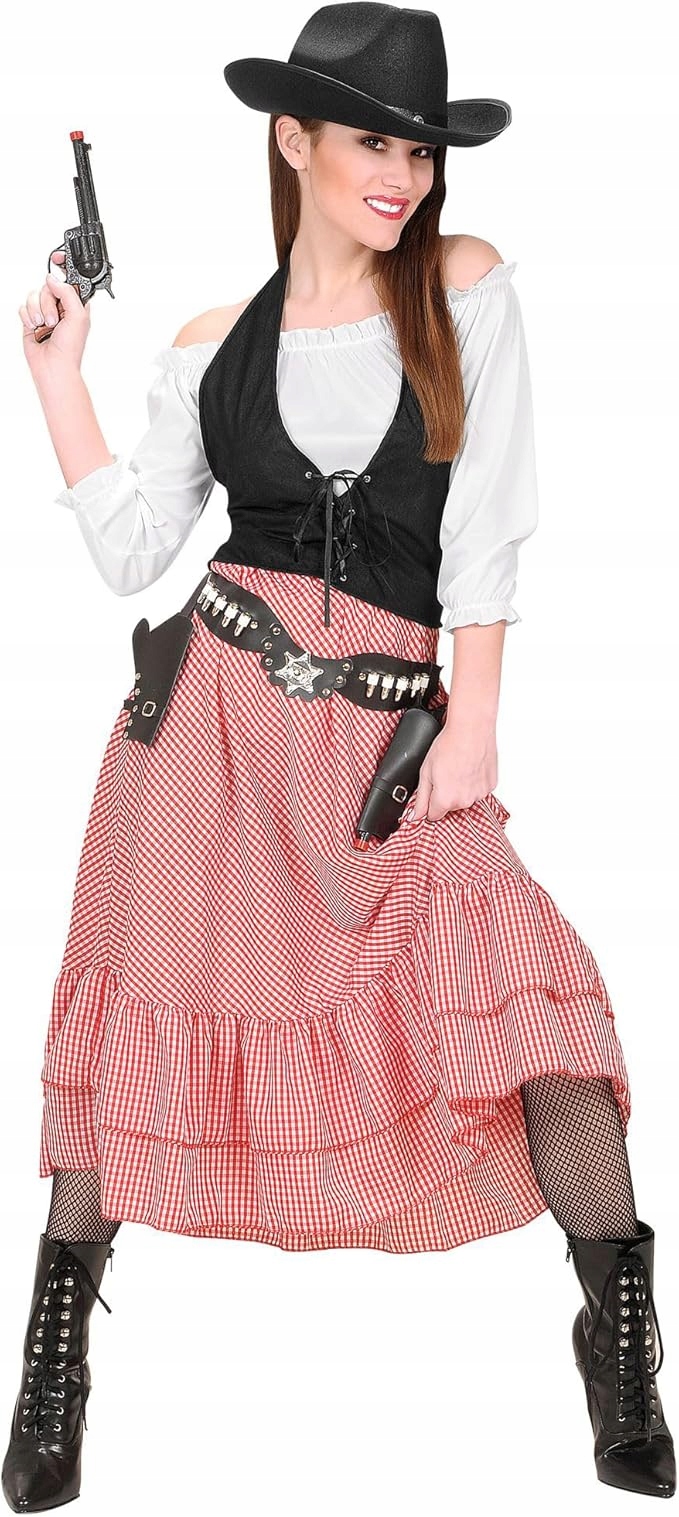 Kostým Kovbojky Western Kostým kovbojky Divoký západ Rodeo Girl karneval