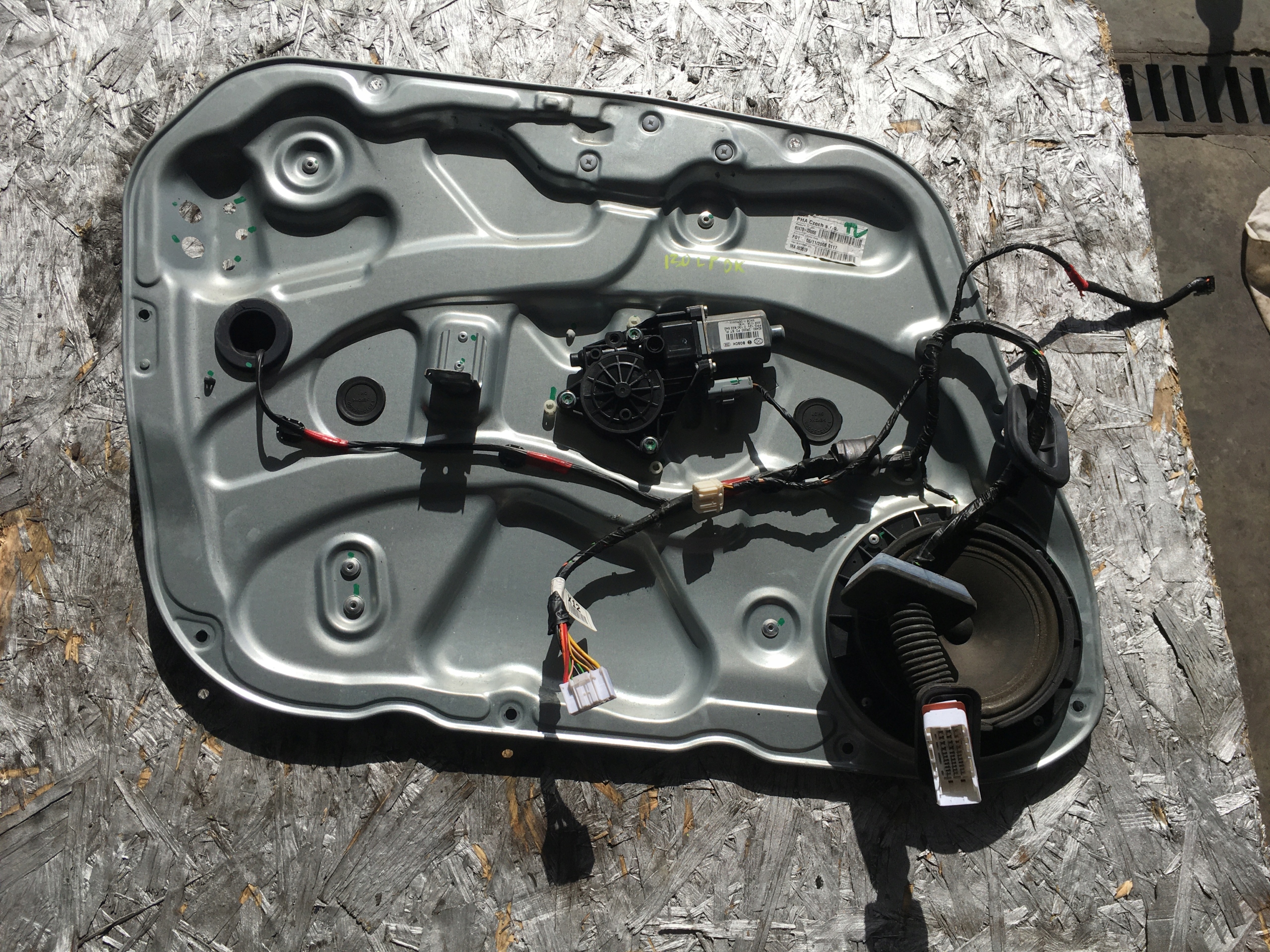 HYUNDAI I30 I 07-12 PODNOŚNIK SZYBY LEWY PRZÓD