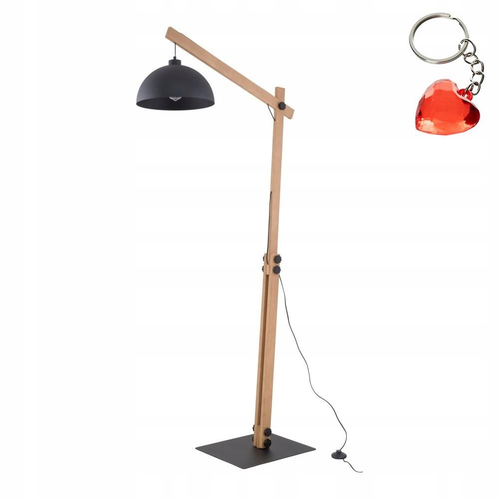 Podlahová lampa Oslo Black 5582 Tk Lighting