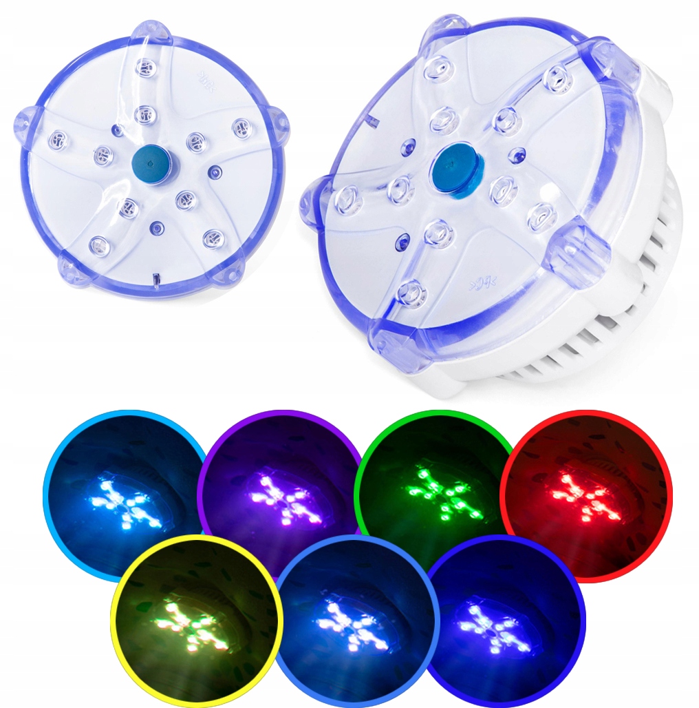 LAMPA LED DO SPA JACUZZI BASENU NA BATERIE BESTWAY LAY-Z-SPA