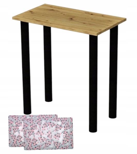 Kuchyňský Stůl 70x40 do jídelny Podložky Stolové Podložky Bonus Dub Artisan