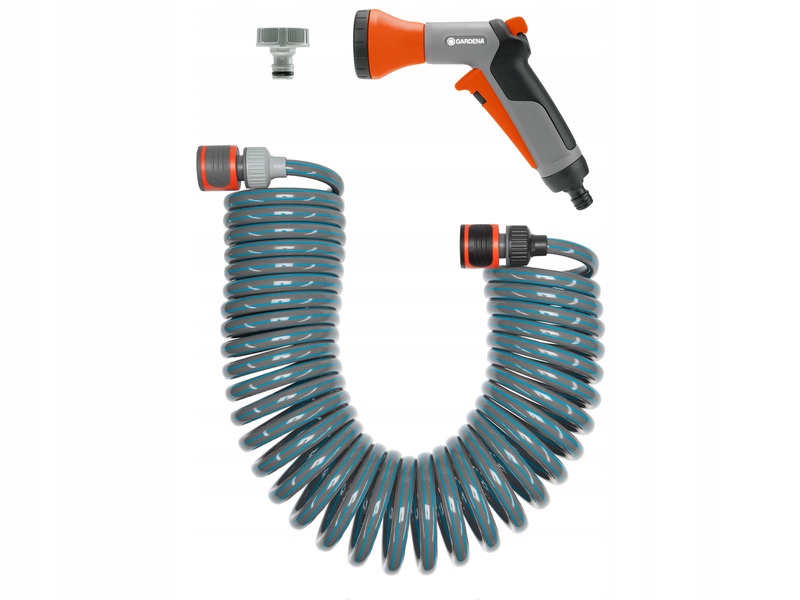 Wąż ogrodowy spiralny Gardena Zestaw 3/8" 10 m 04647-20