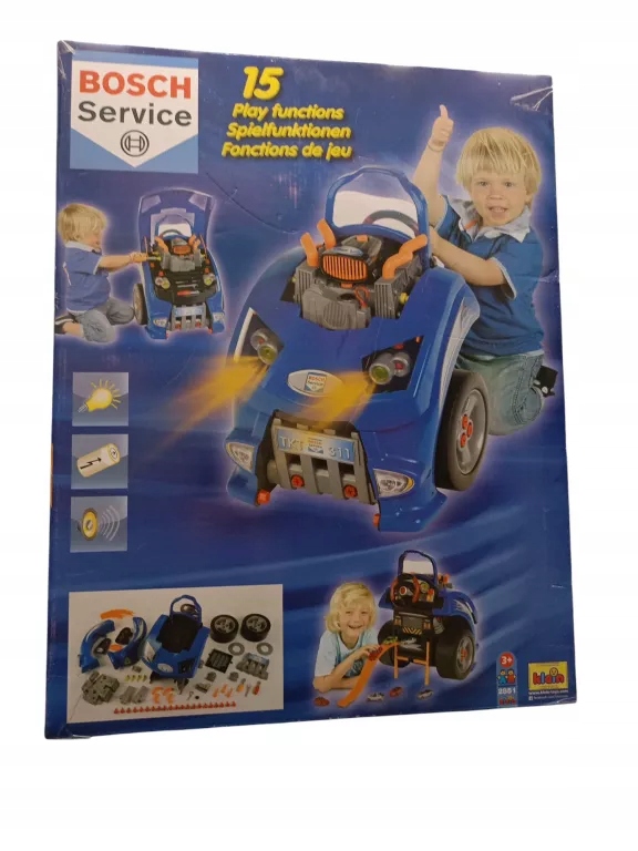 ZESTAW ZABAWKOWY BOSCH MINI CAR STACJA OBSŁUGI 2851