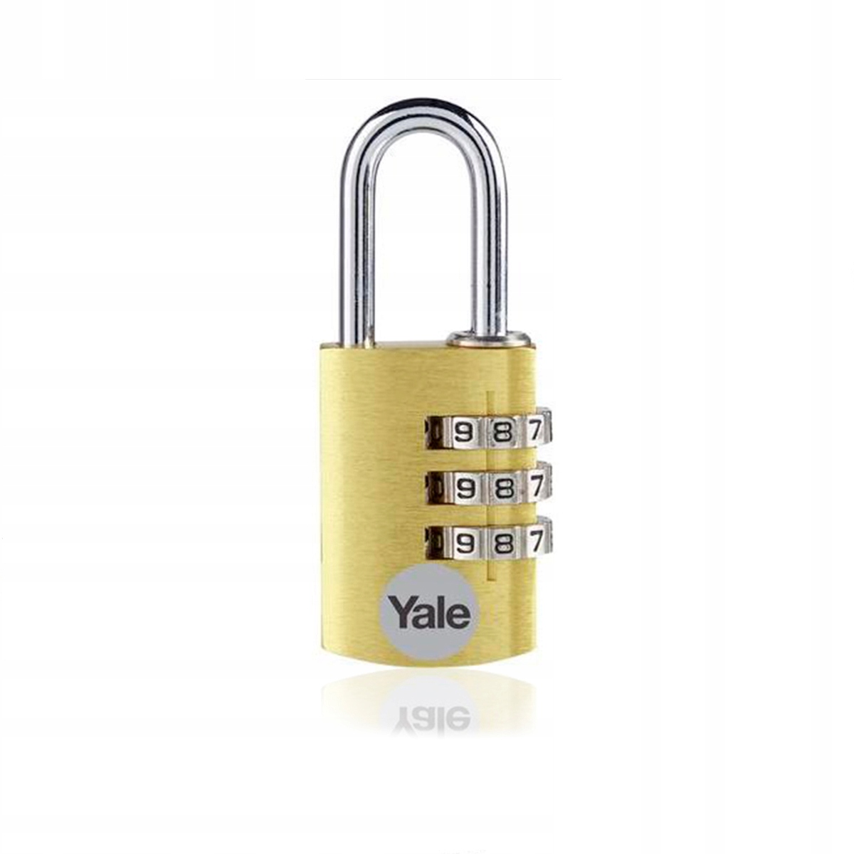 

Kłódka Yale Aluminium YE3CB/28/126/1/GO Szyfr 28MM