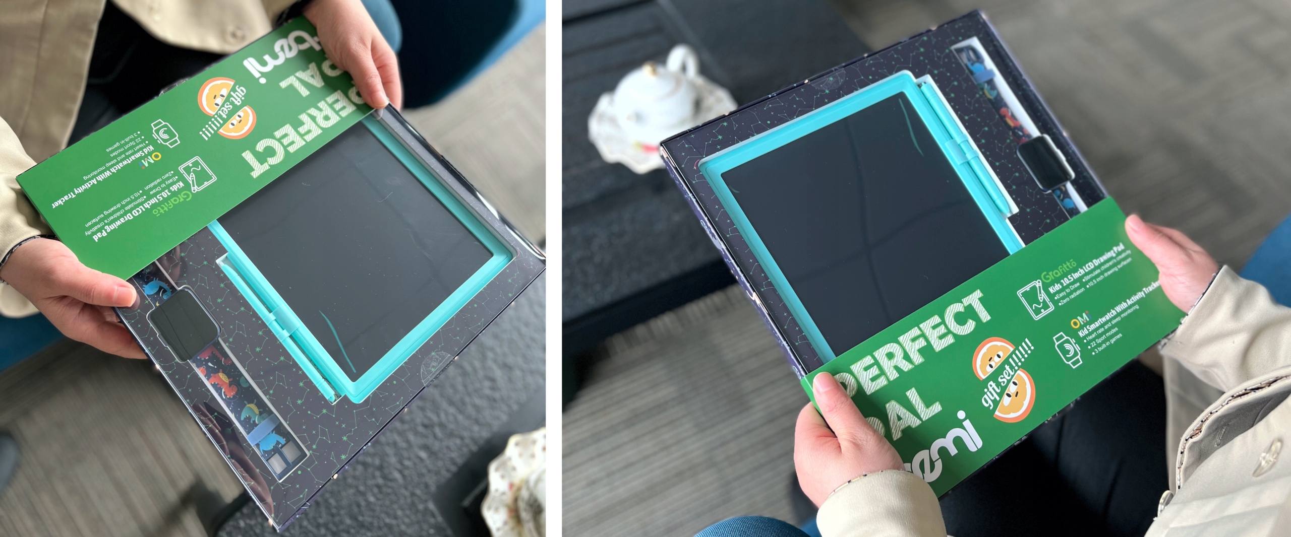 Zestaw Bemi Omi + znikopis Grafitto różowy Marka Bemi