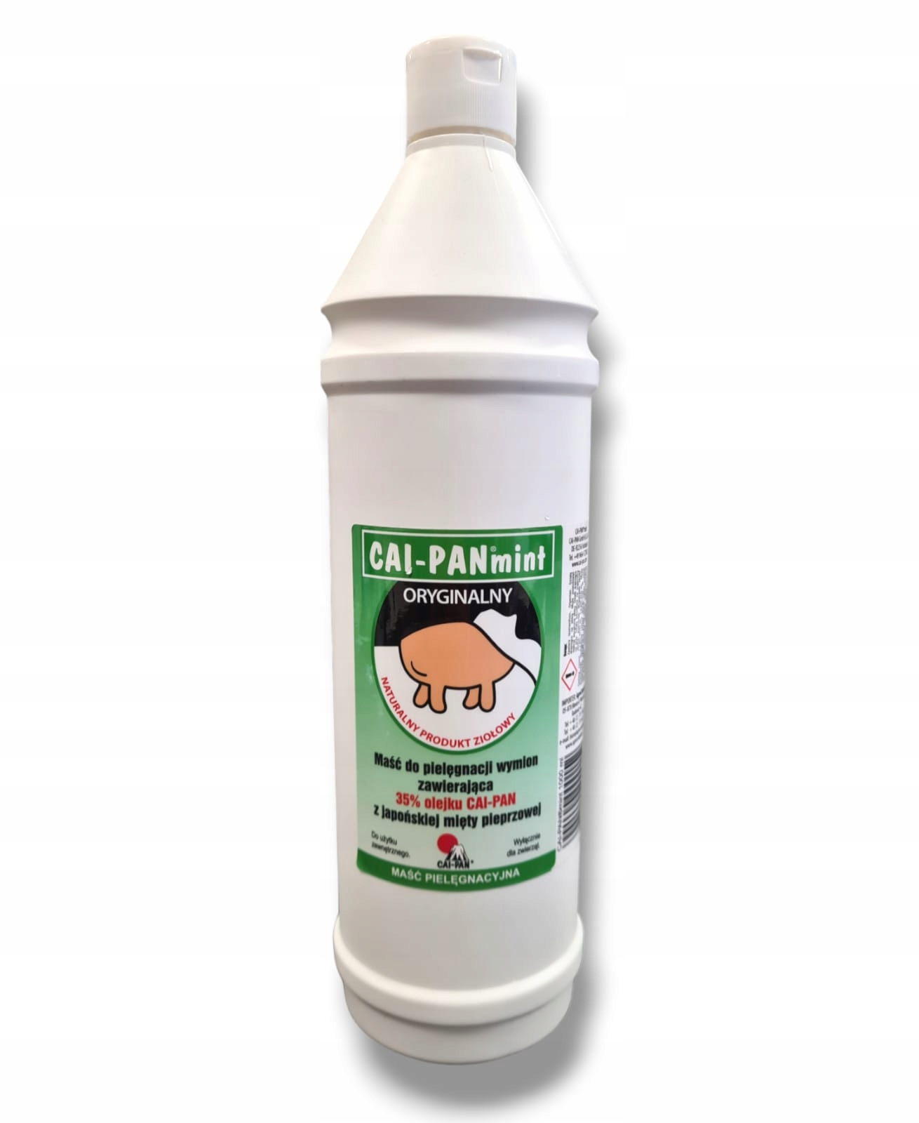 Maść do wymion z mięty pieprzowej Cai-pan 1000 ml