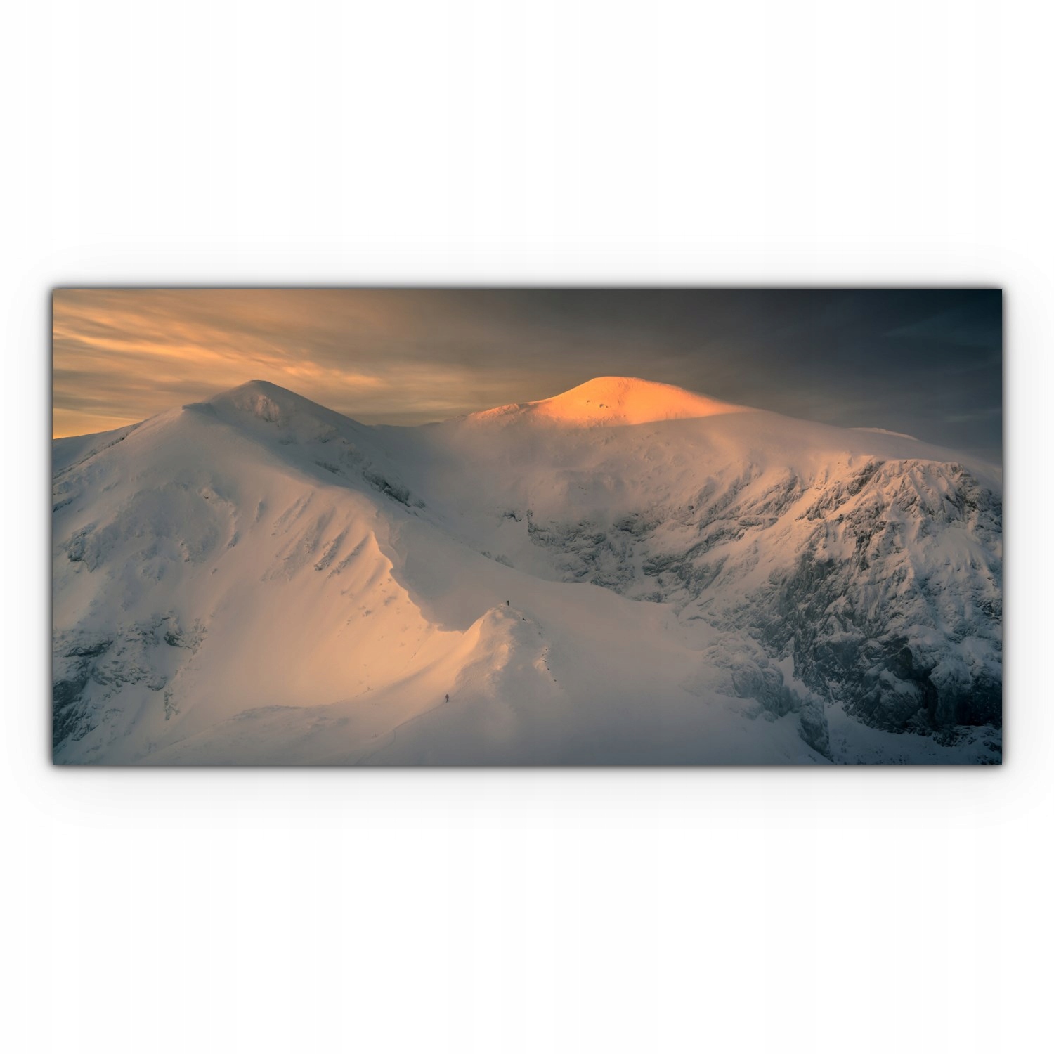 

Canvas na ramie ścienny 120x60 Tatry Wschód Słońca
