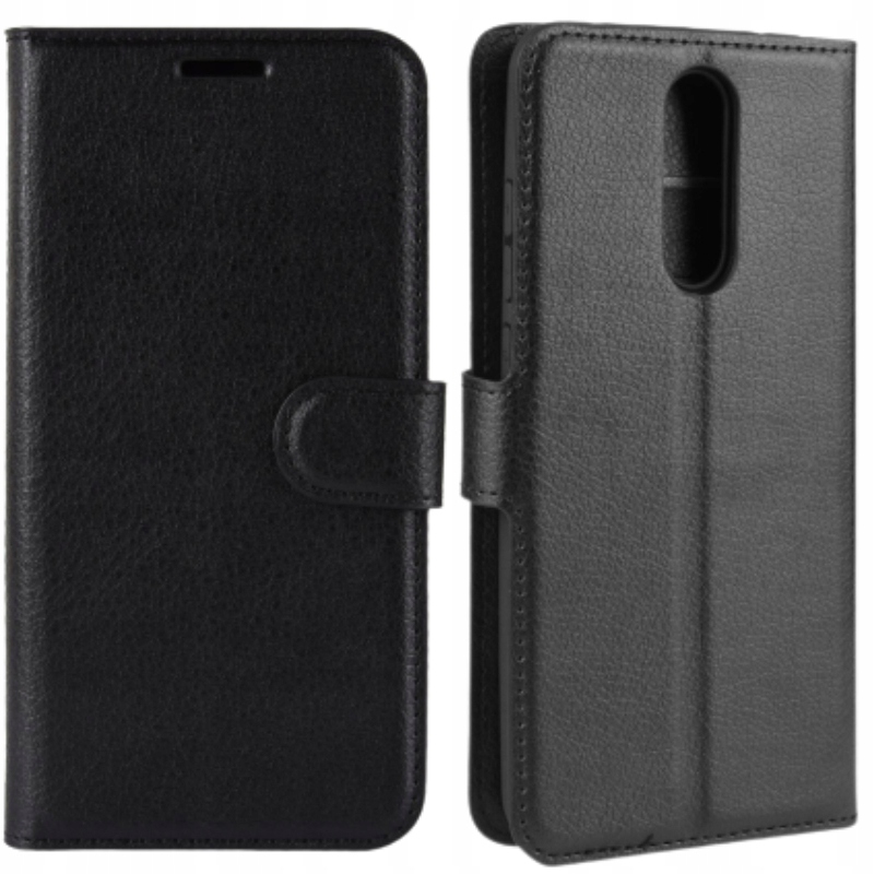 

Litchi Etui Skórzane Portfel Do Xiaomi Redmi 8