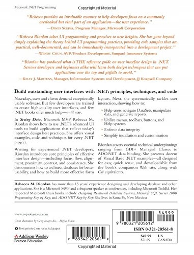 Riordan, Rebecca M. Seeing Data: Designing User Interfaces for Database Sys Język publikacji angielski