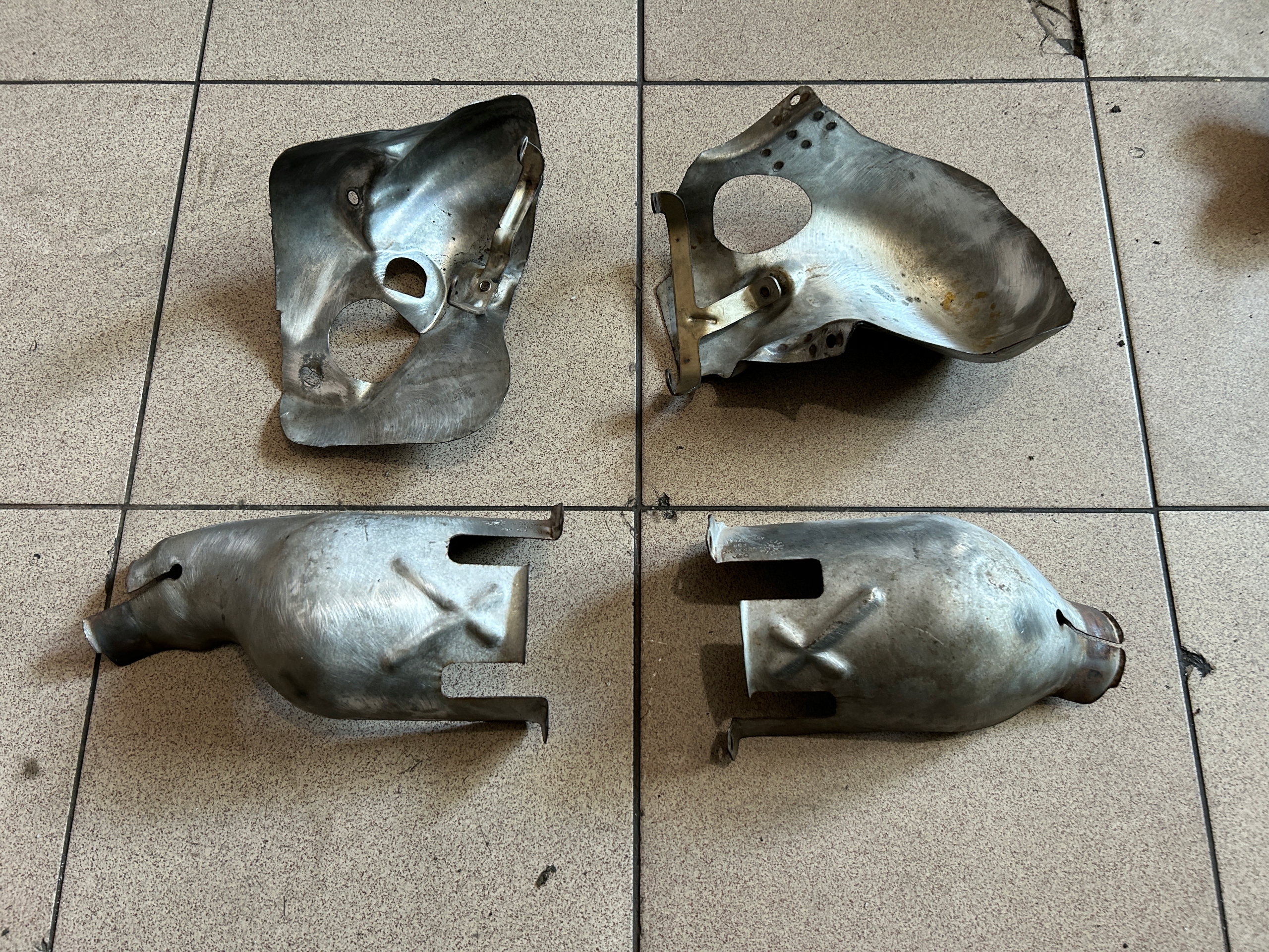 OSŁONA OSŁONY TERMICZNE TURBINY AUDI A6 C5 2.7 BT BITURBO BES