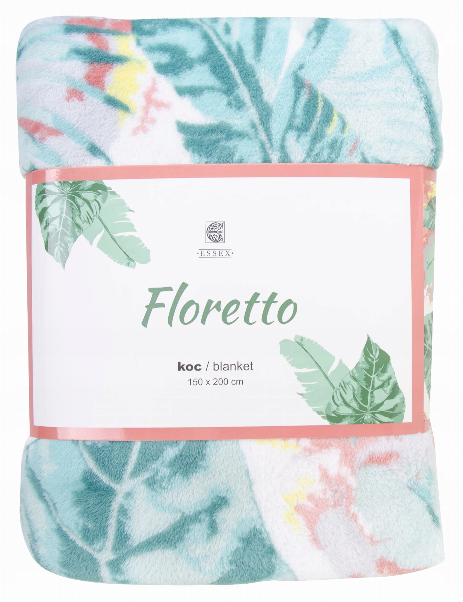 Deka Floretto mikrovlákno teplá 150x200 květy pastelová