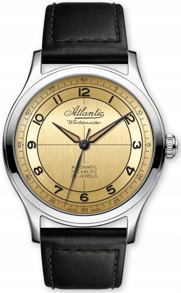 Męski zegarek Worldmaster 1888 'The Original' Automatic w kolorze czarnym