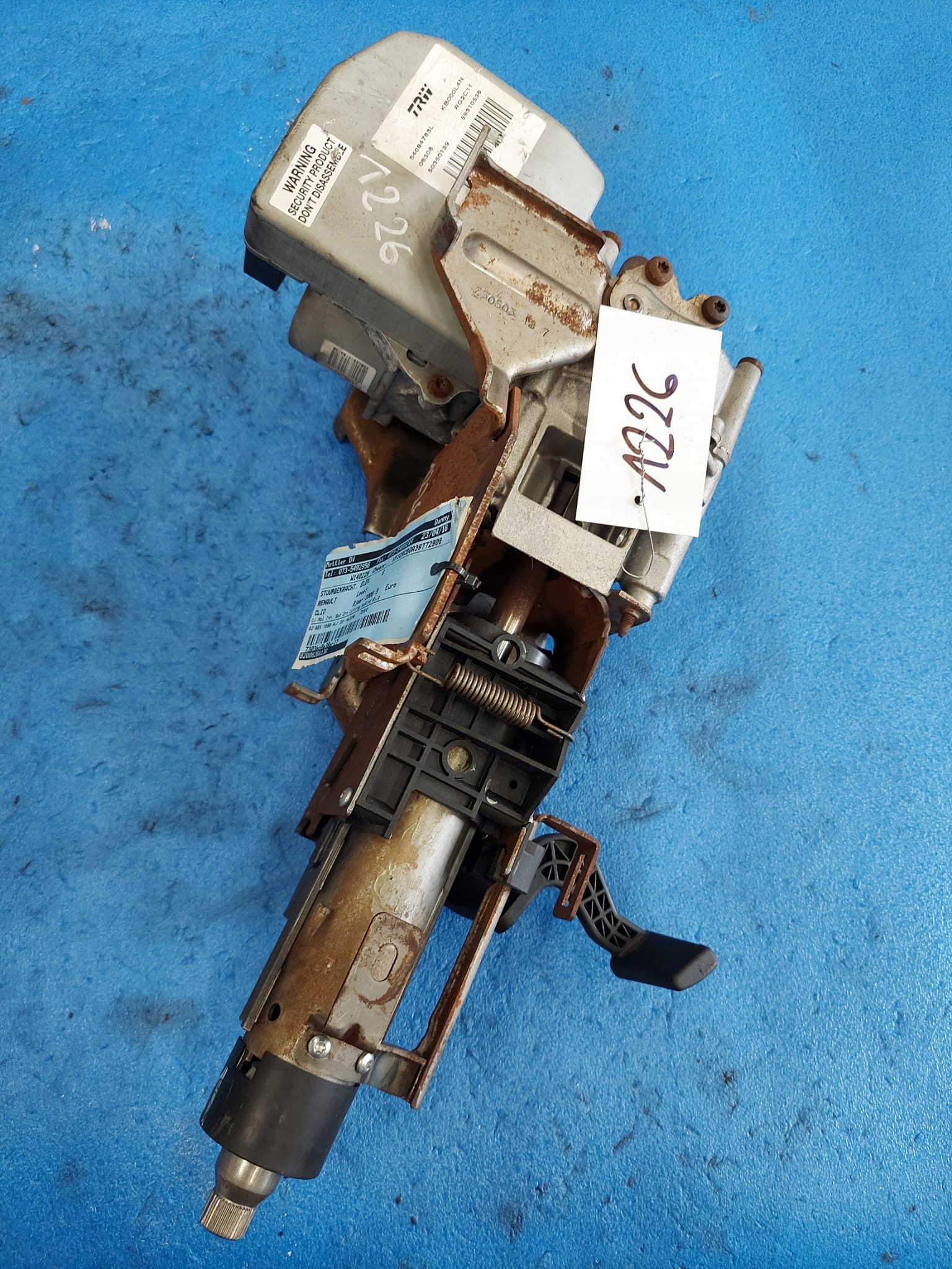 servo pump B85 CLIO III 8200826813A 72tysk