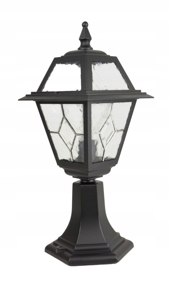 

Lampa Ogrodowa stojąca słupek Witraż 47cm