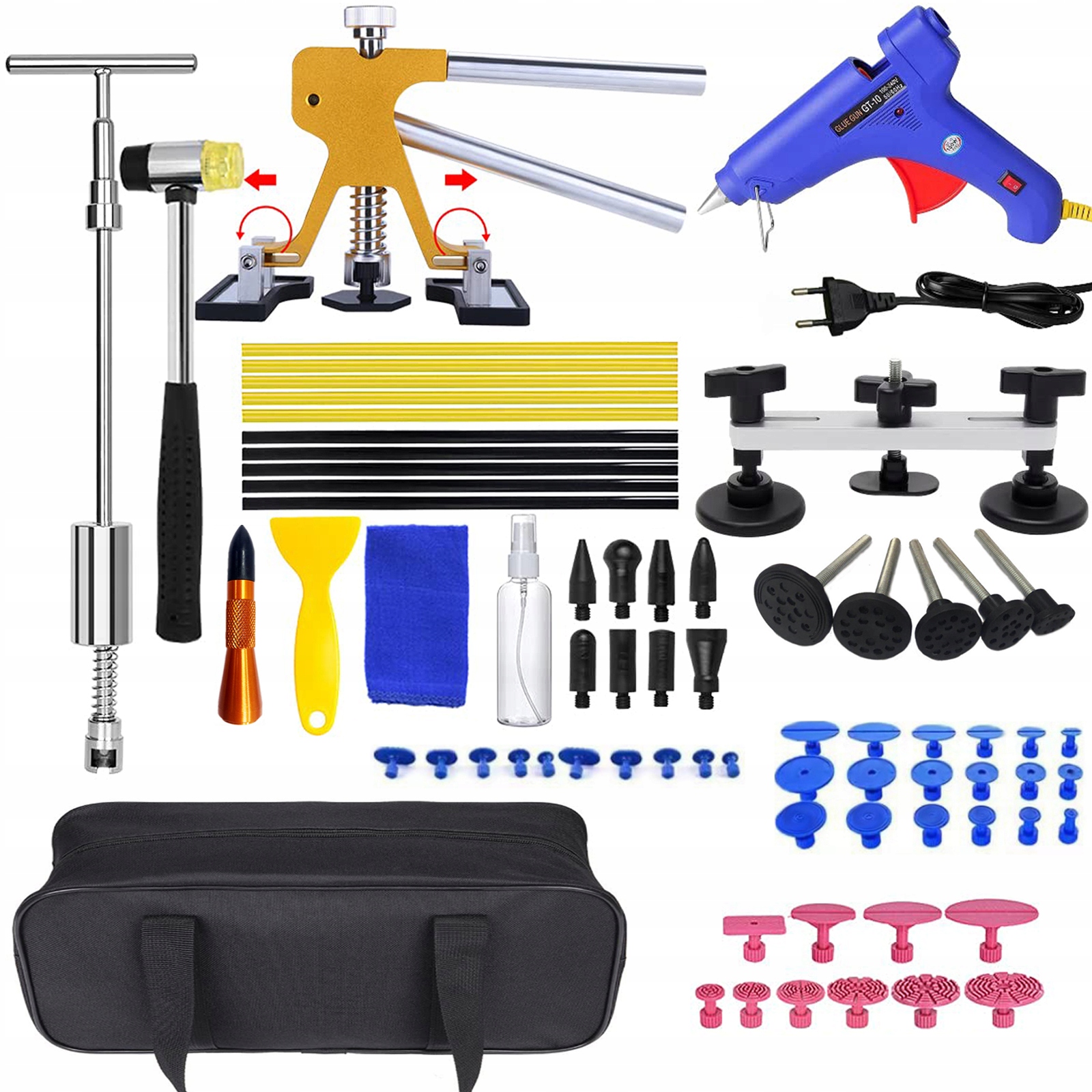 Pdr Tools Sada nástrojů pro opravu promáčklin bez použití laku, 71 ks