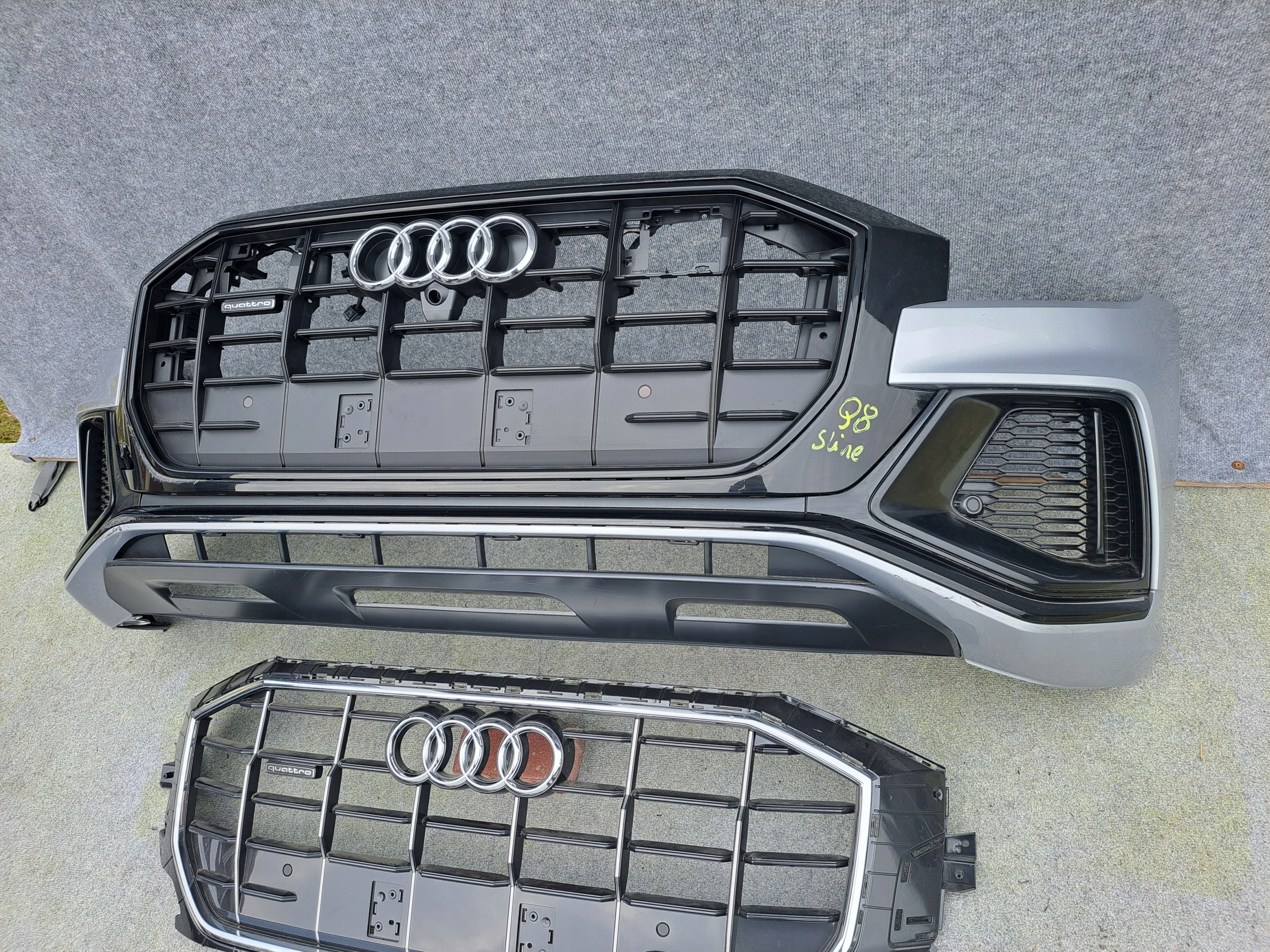 AUDI Q8 S-LINE ZDERZAK PRZÓD 4M8 4x PDC Producent części Audi OE