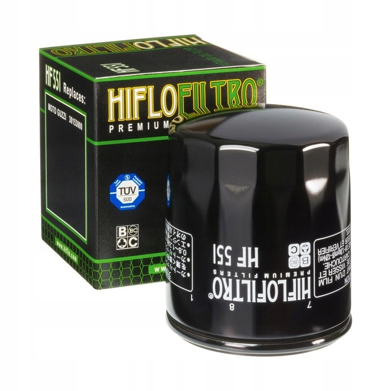

Filtr oleju Hiflo HF551 Moto Guzzi Daytona 1000