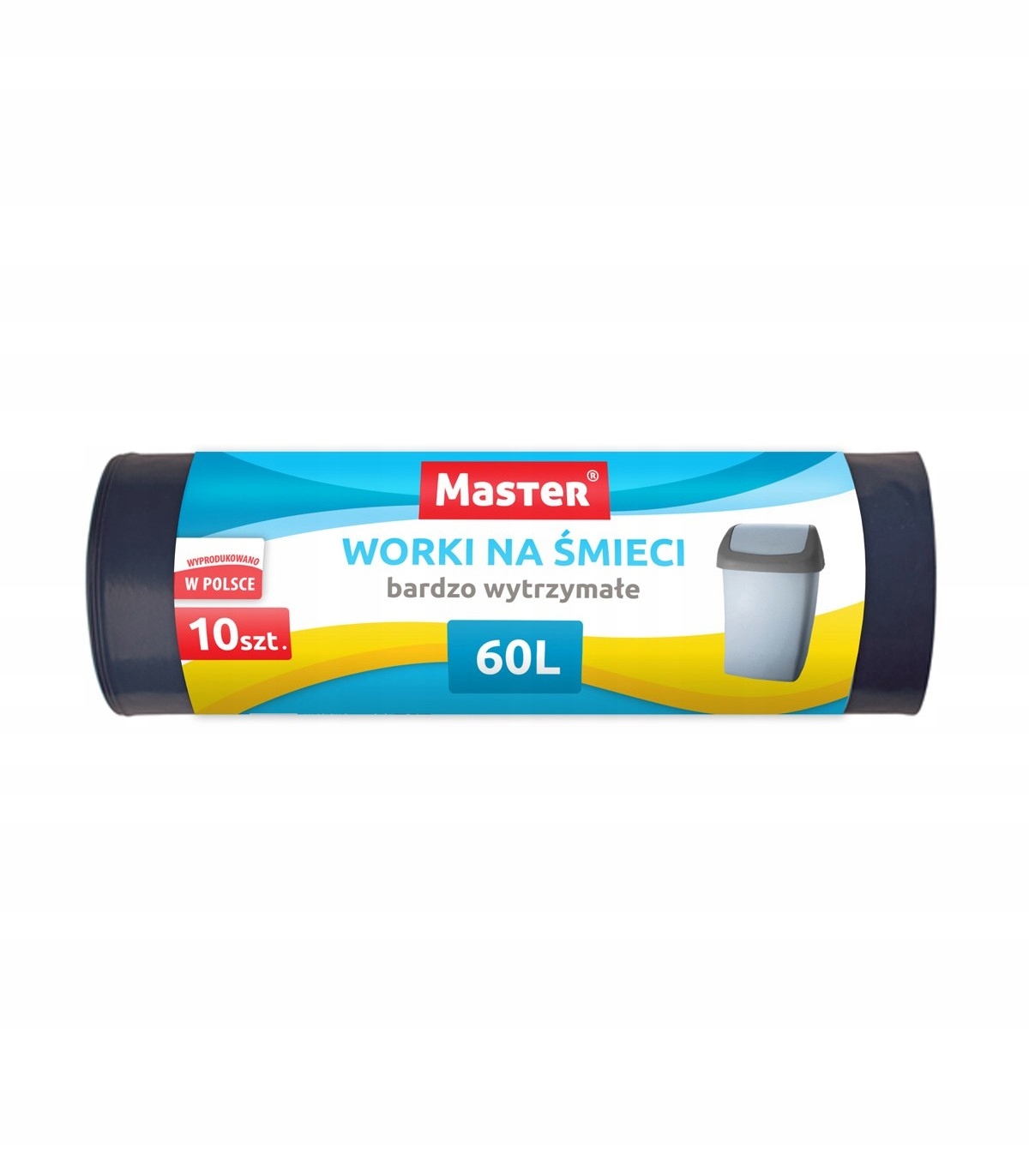 

Worki na śmieci uniwersalne Master Ldpe 60L /10szt