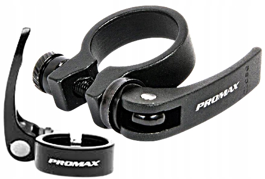 

Obejma zacisk sztycy Qr 31,8 mm czarna Promax