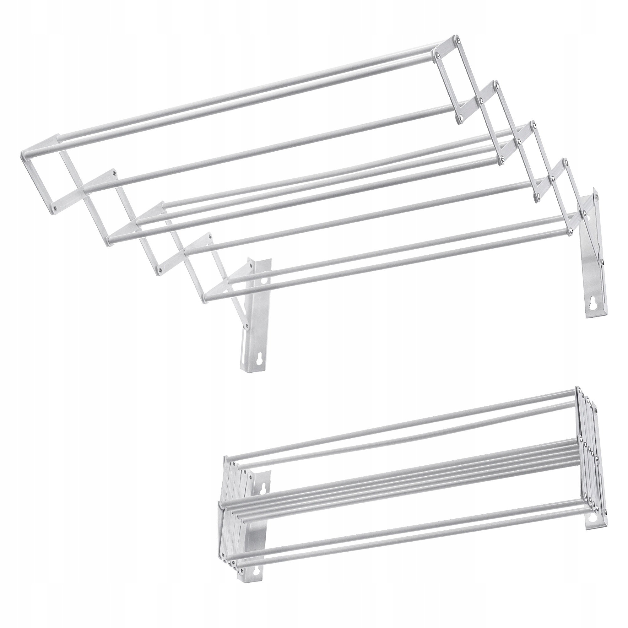 Levně Sušák Na Prádlo Koupelnové Oblečení Nástěnná 60 cm