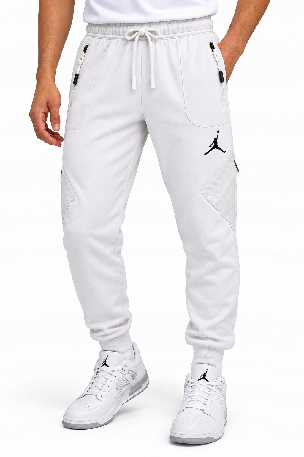 Pánské kalhoty Nike Jordan Air Dri-FIT Training Fleece Cargo DQ7890-135 S