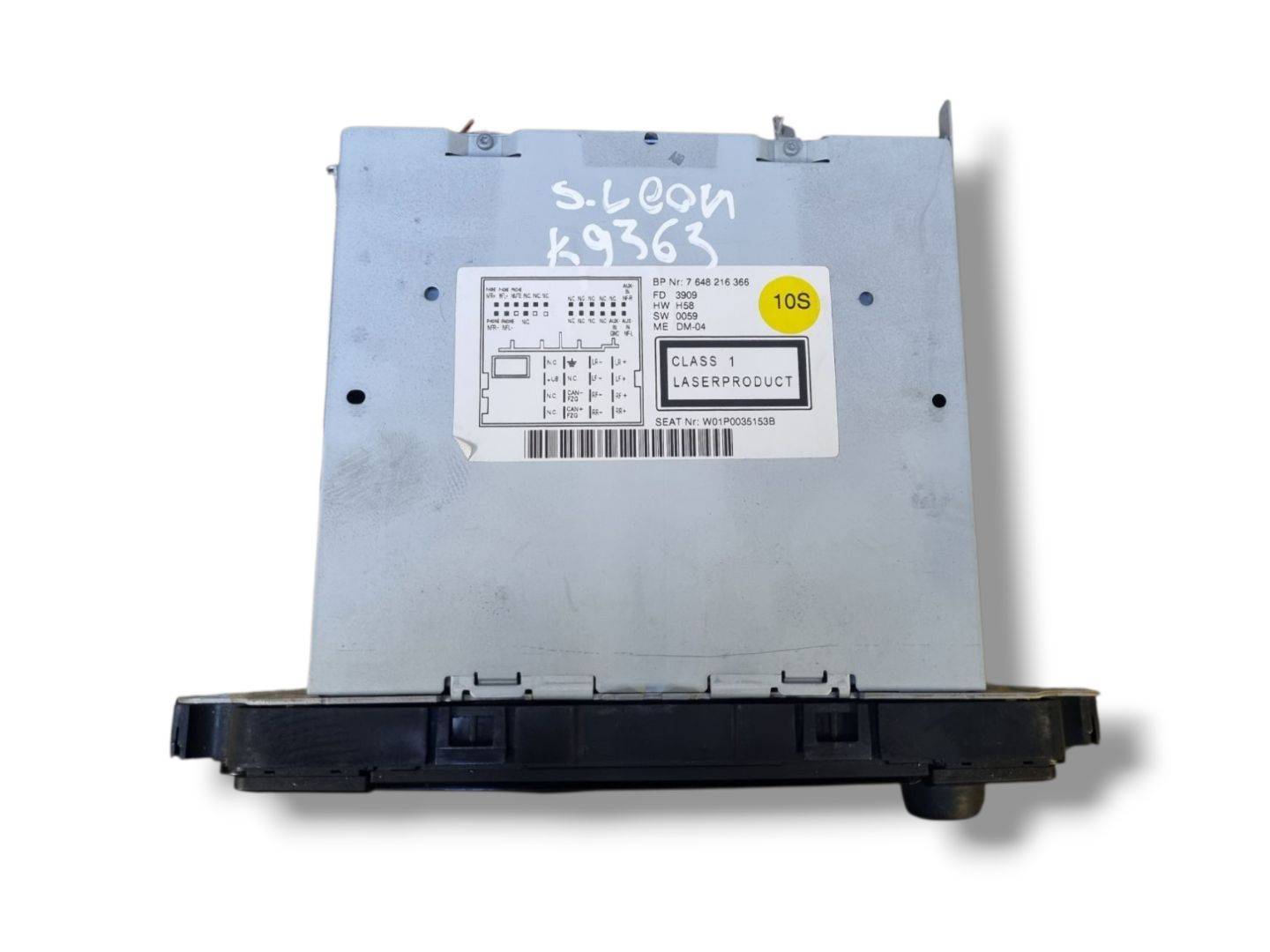 Radio samochodowe SEAT Leon 2 facelift 2009 1P0035153