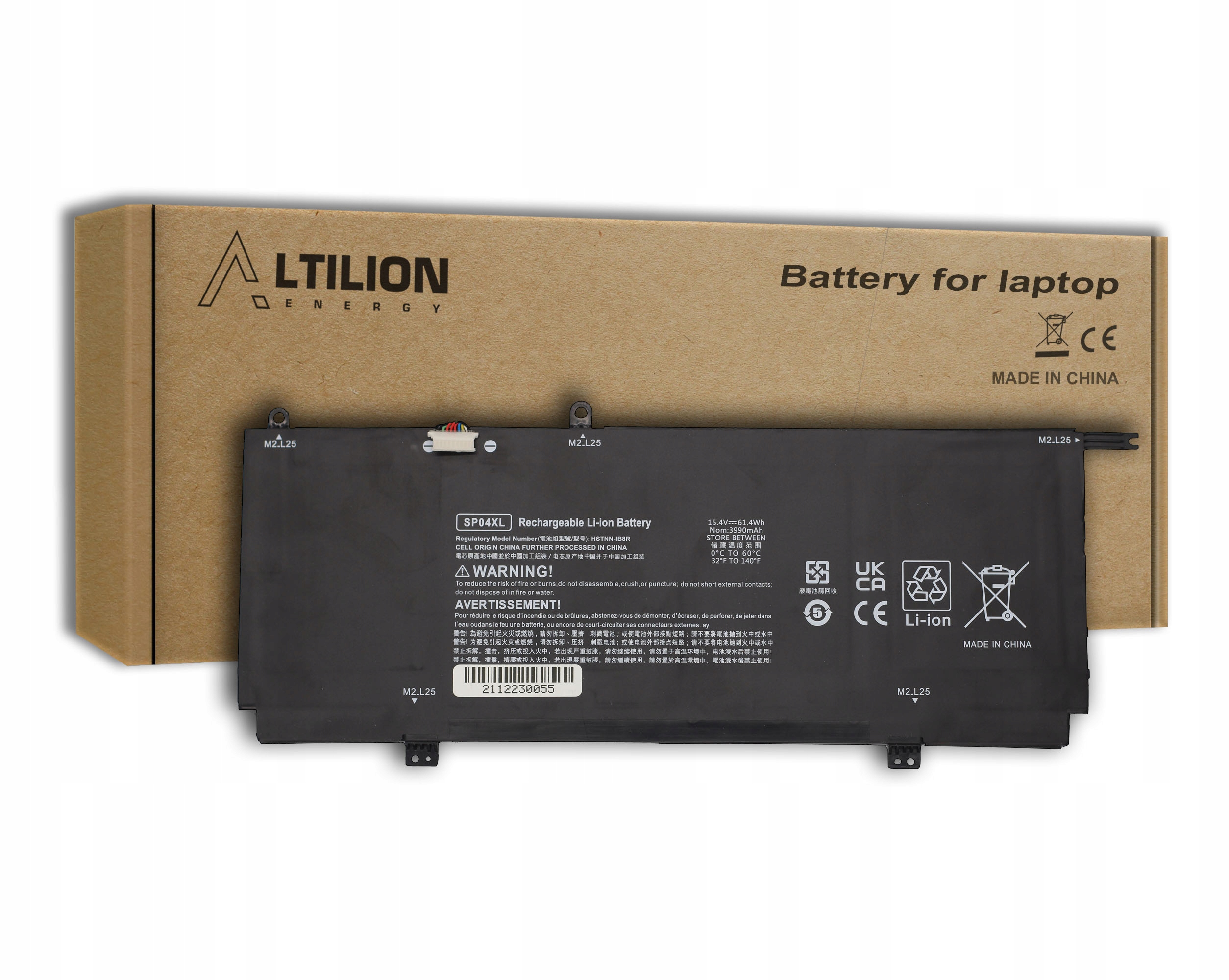 Baterie Altilion Energy SP04XL kompatibilní s Hp