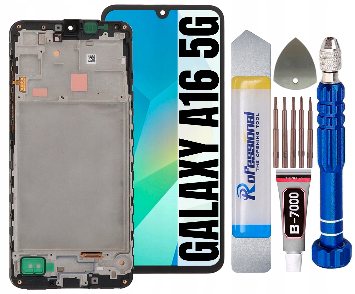 Displej Pro Samsung Galaxy A16 5G A166 Oled Plný (full) Displej +rámeček