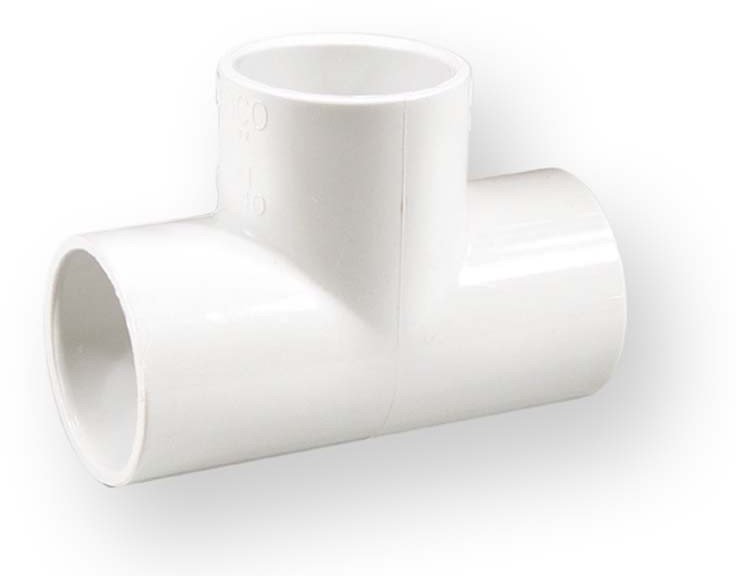 Trójnik PVC 1/2" do klejenia NIBCO