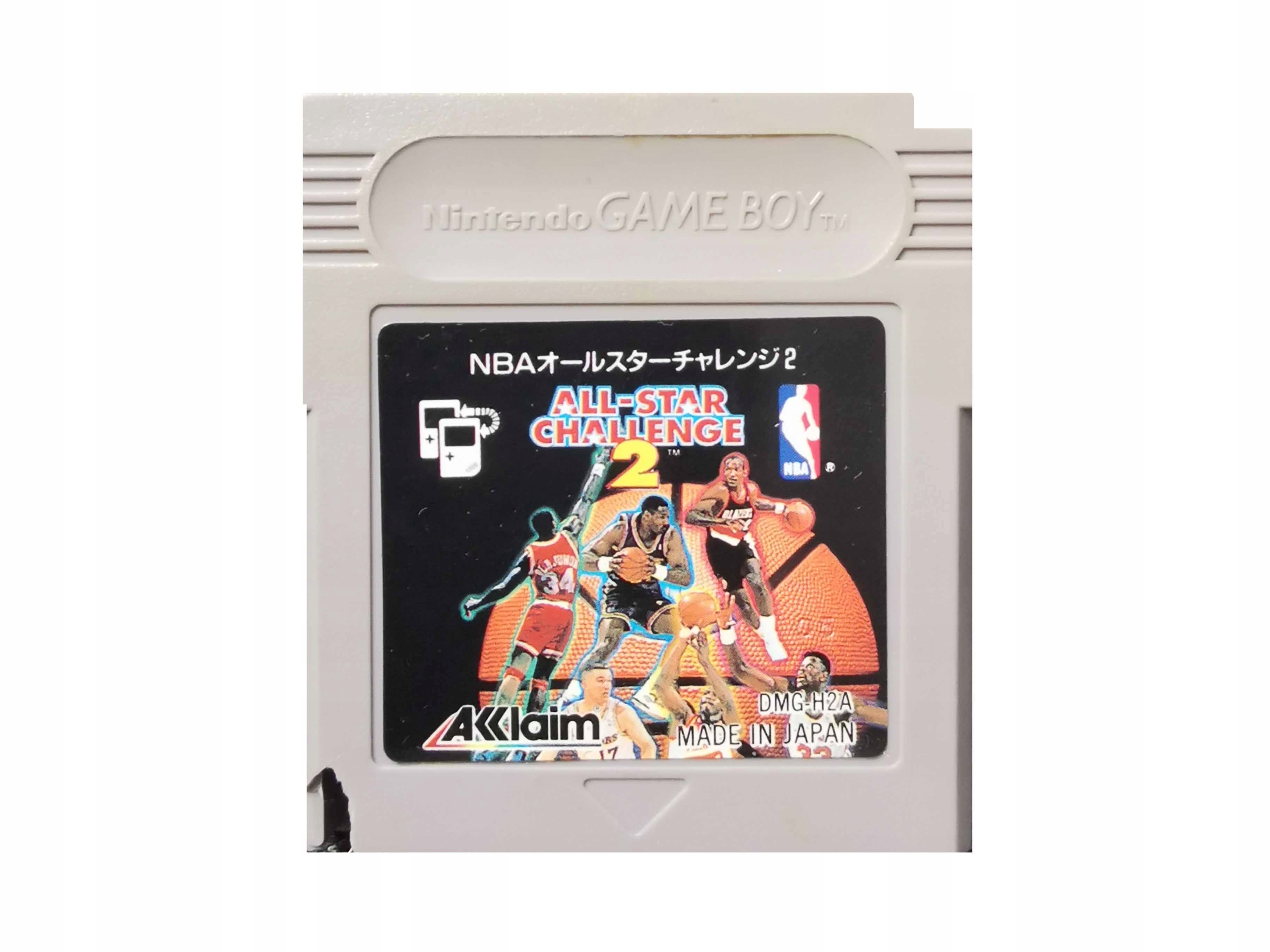 NBA All Star Challenge 2 Nintendo Game Boy Classic pudełkowa