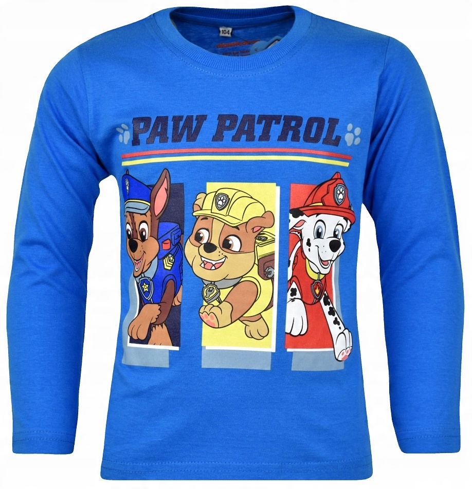 

Psi Patrol bluzka koszulka t-shirt długi rękaw 128